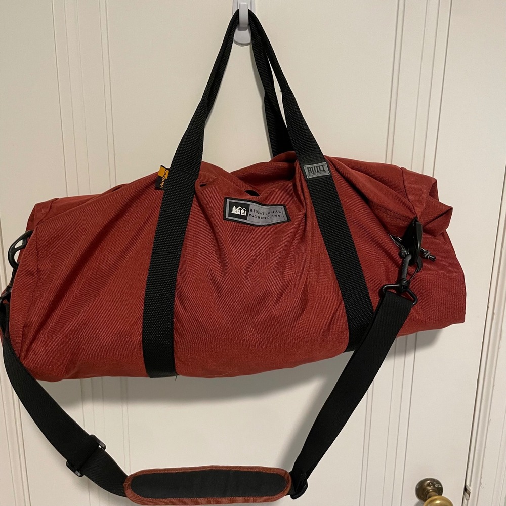 REI Duffle Bag Large Rust Red